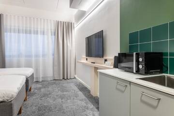 Фото номера Семейный номер Отель GreenStar Hotel Vaasa г. Вааса 3