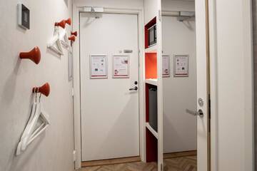 Фото номера Двухместный номер с 1 кроватью Отель Omena Hotel Vaasa Espen г. Вааса 3