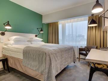 Фото номера Двухместный номер с 2 отдельными кроватями Отель Original Sokos Hotel Vaakuna Vaasa г. Вааса 14