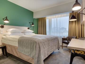 Фото номера Двухместный номер с 2 отдельными кроватями Отель Original Sokos Hotel Vaakuna Vaasa г. Вааса 4